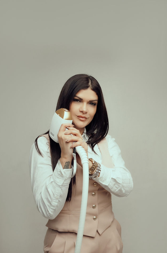 Luxury aesthetics clinic treatment room